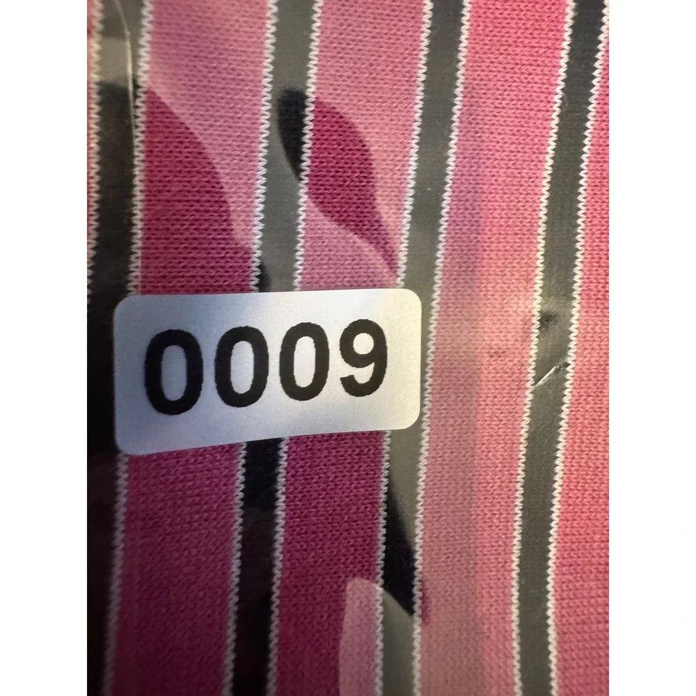 Peter‎ Millar Mens Pink Navy Striped Cotton Polo Shirt XL Short Sleeve Logo